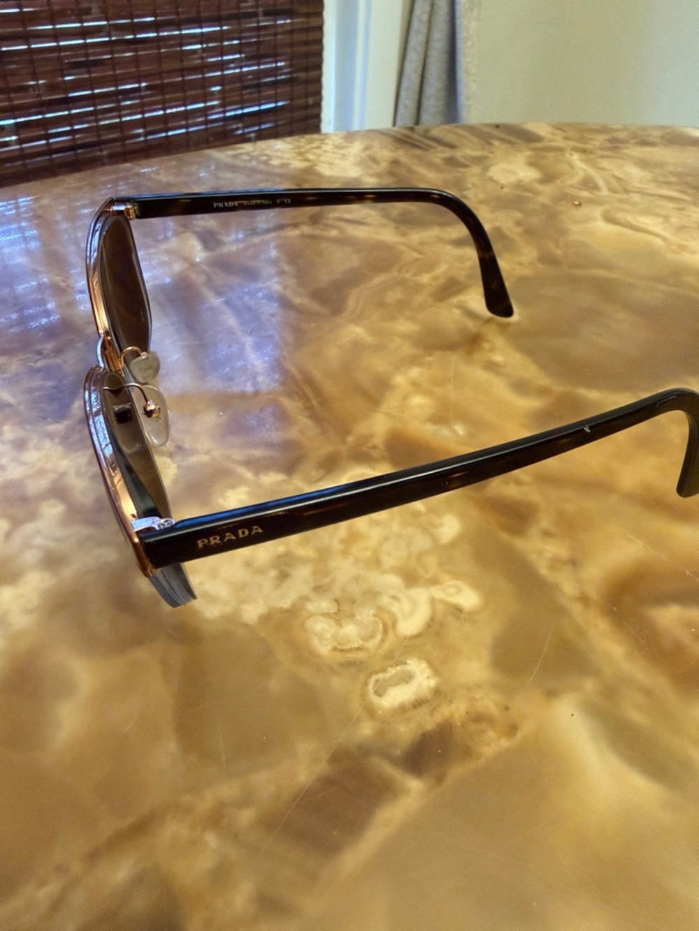 Prada sunglasses needs new script